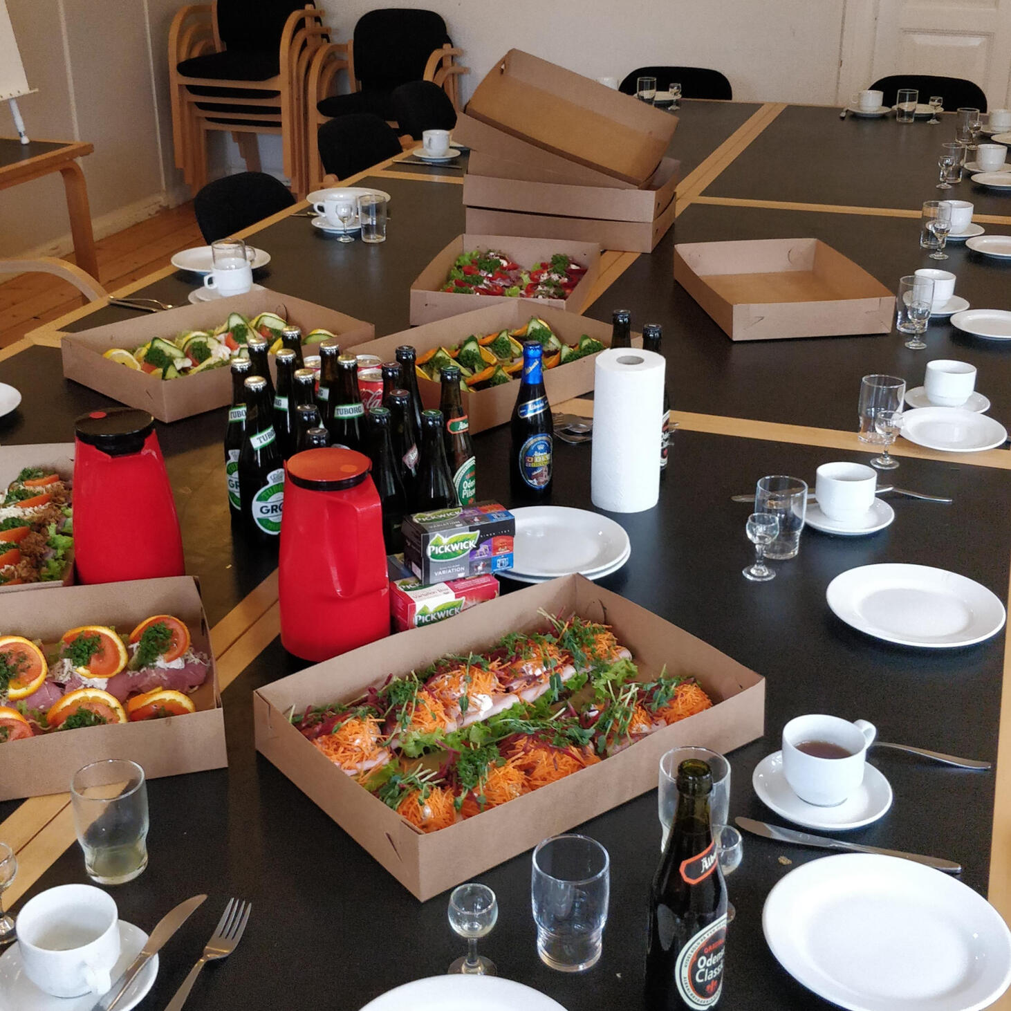 Arbejdsdag Bordopstilling